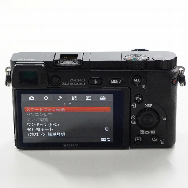 実際に弊社で買取させて頂いたSONY/ソニー α6000 ILCE-6000 ミラーレス一眼 デジタルカメラ ボディ 簡易動作確認済みの画像 4枚目