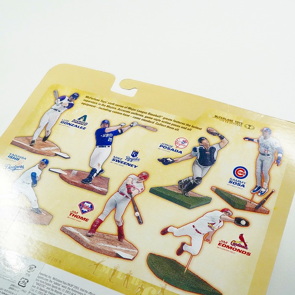 実際に弊社で買取させて頂いた【未開封】McFARLANE TOYS/マクファーレントイズ セントルイス・カージナルス #15 JIM EDMONDS ジム・エドモンズ フィギュアの画像 7枚目