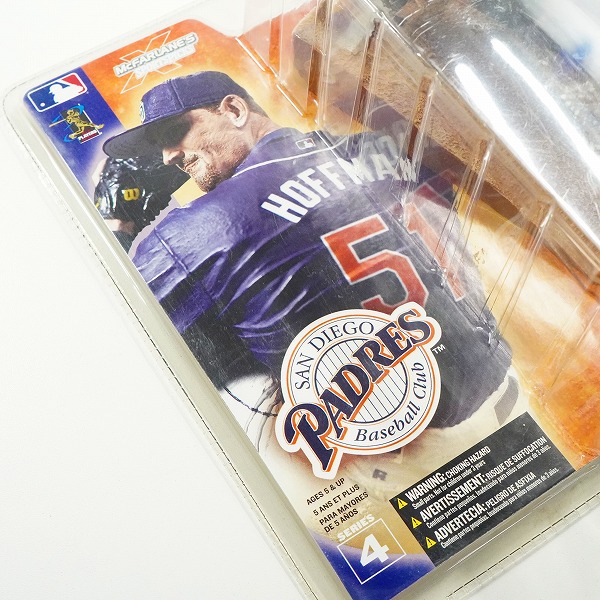実際に弊社で買取させて頂いた【未開封】McFARLANE/マクファーレン サンディエゴ・パドレス #51 Trevor HOFFMAN トレバー・ホフマン フィギュアの画像 4枚目