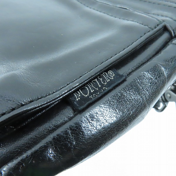 実際に弊社で買取させて頂いたPORTER/ポーター 吉田カバン レザー ミニショルダー バッグの画像 5枚目