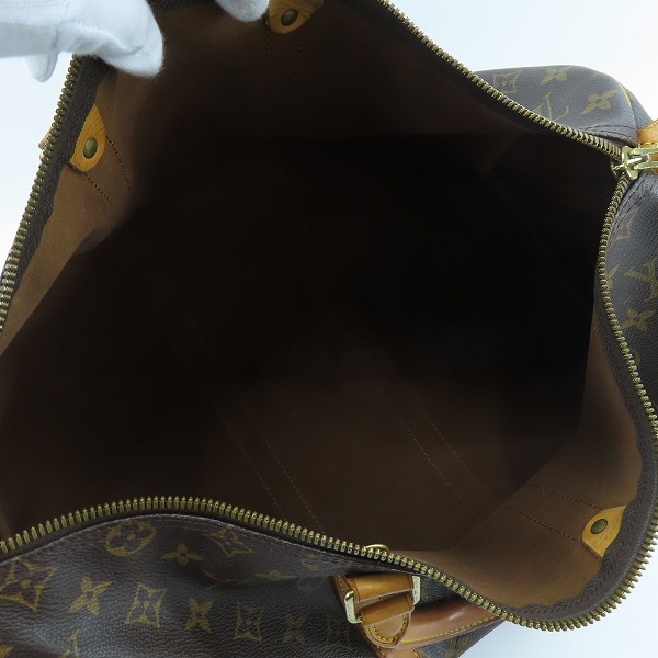 実際に弊社で買取させて頂いたLOUIS VUITTON/ルイヴィトン モノグラム キーポル45 ボストンバッグ M41428の画像 3枚目