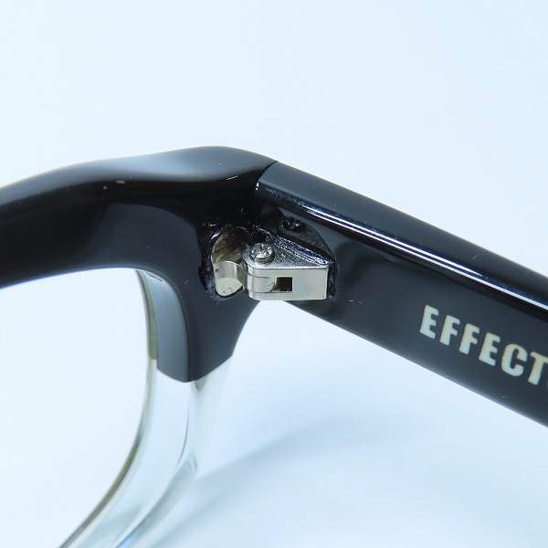 実際に弊社で買取させて頂いたEFFECTOR/エフェクター enhancer/エンハンサー フルリム 眼鏡/メガネフレームの画像 4枚目
