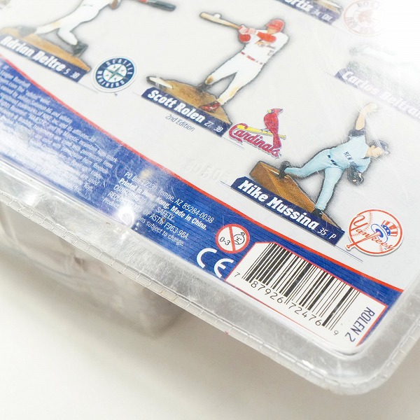 実際に弊社で買取させて頂いた【未開封】McFARLANE TOYS/マクファーレントイズ セントルイス・カージナルス #27 SCOTT ROLEN スコット・ローレン フィギュアの画像 8枚目