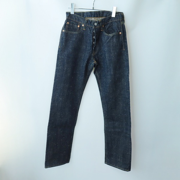 実際に弊社で買取させて頂いた【未使用】SUGAR CANE/シュガーケーン 14oz 琉球混藍砂糖黍 左綾デニムパンツ SC40301A/W29 L32