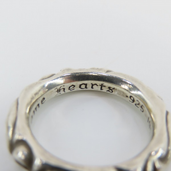 実際に弊社で買取させて頂いたCHROME HEARTS/クロムハーツ スクロールバンドリング 16.5号の画像 7枚目