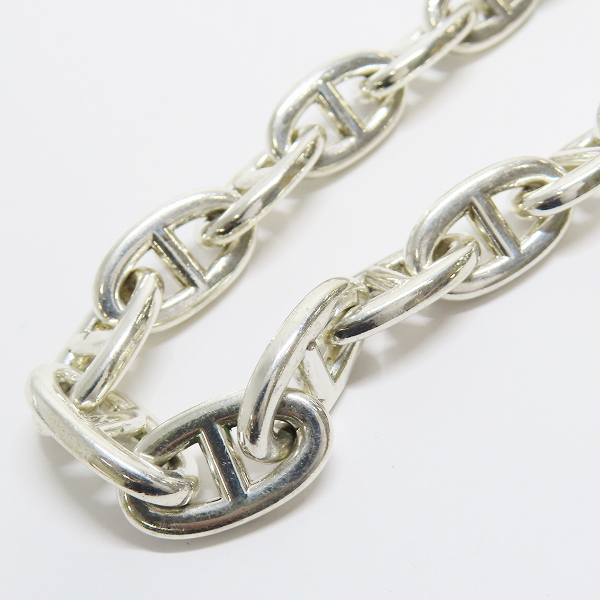 実際に弊社で買取させて頂いたHERMES/エルメス シェーヌダンクル GM 29リンク ネックレスの画像 1枚目