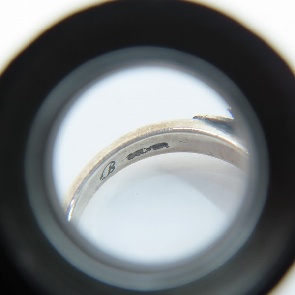 実際に弊社で買取させて頂いた【ギャラ付】KONRON/コンロン belle dahlia fleur ring  #9/9号の画像 5枚目