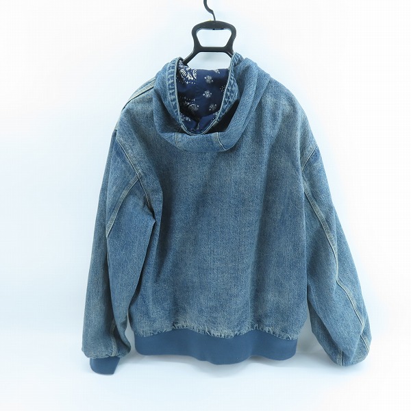 実際に弊社で買取させて頂いたCarhartt/カーハート デニム  ジップアップ ジャケット L  の画像 1枚目