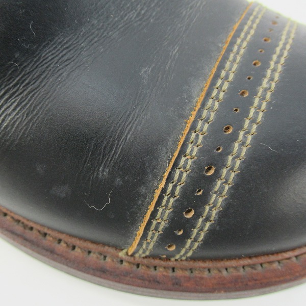 実際に弊社で買取させて頂いたRED WING×Nigel Cabourn/レッドウィング×ナイジェル ケーボン マンソン B-5 チャッカ ブーツ 4633 8Dの画像 9枚目