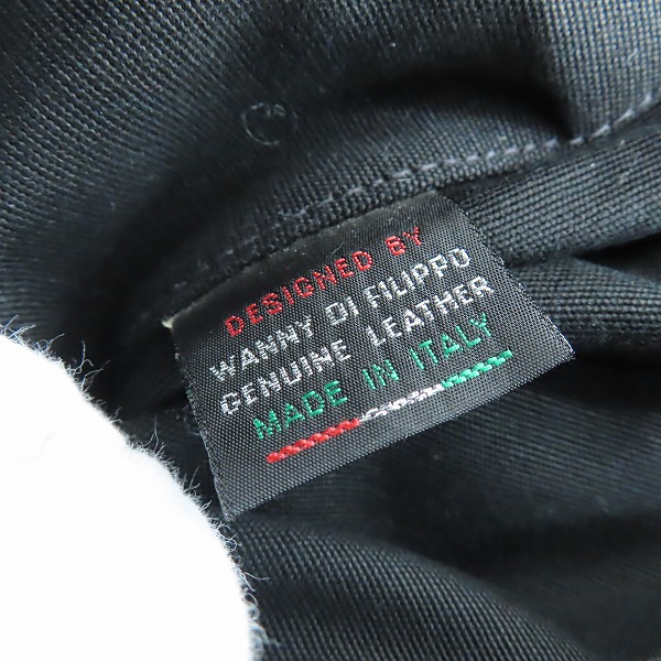 実際に弊社で買取させて頂いたIL BISONTE/イルビゾンテ レザー切替 ハンドバッグの画像 5枚目