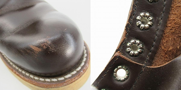 実際に弊社で買取させて頂いたRED WING/レッドウィング レースアップブーツ 17373 /8.5の画像 9枚目