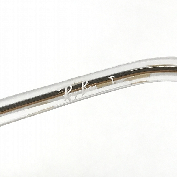 実際に弊社で買取させて頂いたRay-Ban/レイバン CLUBMASTER/クラブマスター メガネフレーム/アイウェア クリア RB5154 5762の画像 6枚目