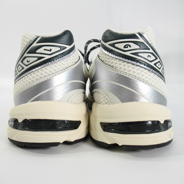 実際に弊社で買取させて頂いたKITH×asics/キス×アシックス Vintage Tech Gel-1130 "Cream/Scarab" ヴィンテージテック ゲル1130 1203A565-100/29.0の画像 1枚目