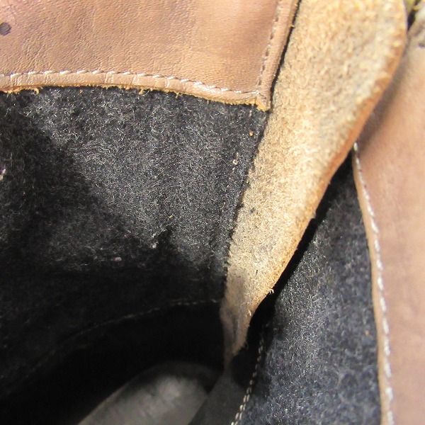 実際に弊社で買取させて頂いたalfredoBANNISTER/アルフレッドバニスター レースアップ/バックジップ ブーツ 5221005005/40の画像 6枚目