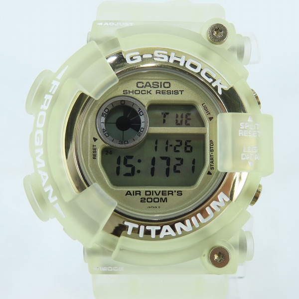 実際に弊社で買取させて頂いたG-SHOCK/Gショック W.C.C.S FROGMAN/フロッグマン ELマンタ DW-8201WC-9T