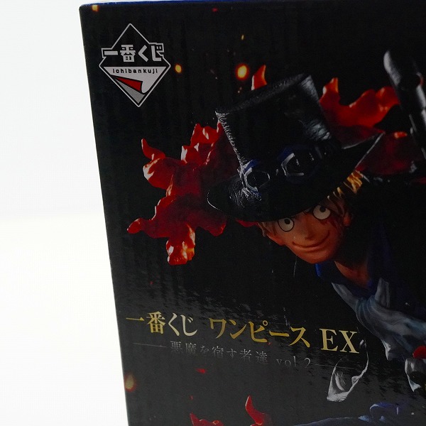 実際に弊社で買取させて頂いた【未開封】BANDAI SPIRITS/バンダイスピリッツ 一番くじ ワンピース EX 悪魔を宿す者達 vol.2 A賞 サボ 魂豪示像 フィギュアの画像 8枚目