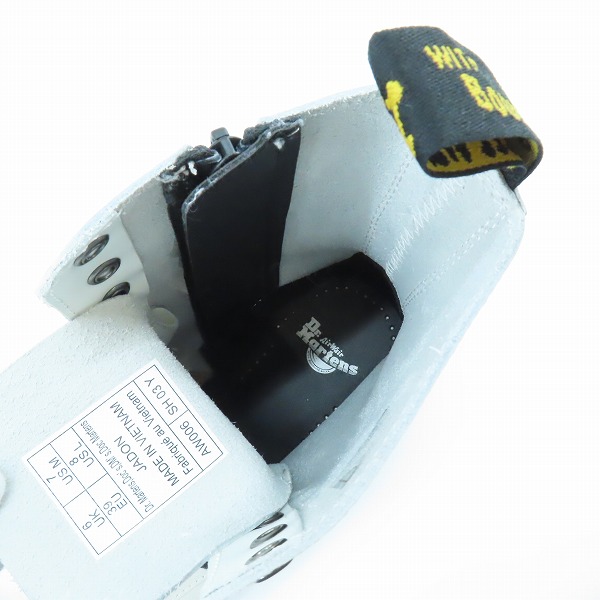 実際に弊社で買取させて頂いたDr.Martens/ドクターマーチン JADON/ジェイドン サイドジップ 8ホールブーツ UK6の画像 4枚目