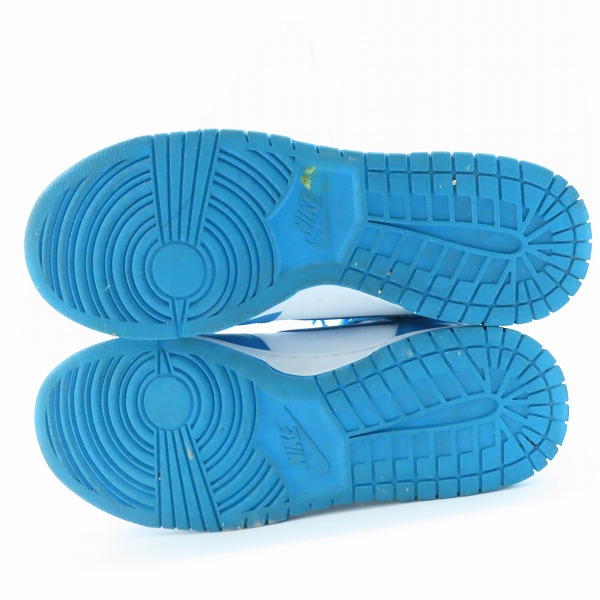 実際に弊社で買取させて頂いたNIKE/ナイキ DUNK HIGH RETRO Championship Blue ダンク DD1399-400/27.5の画像 2枚目