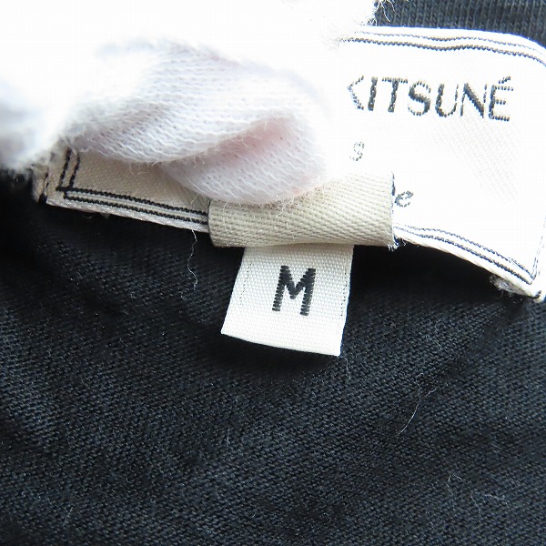 実際に弊社で買取させて頂いたMAISON KITSUNE/メゾンキツネ プリント半袖Tシャツ/Mの画像 3枚目