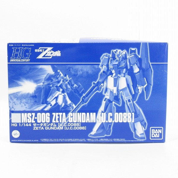 実際に弊社で買取させて頂いた【未組立】BANDAI SPIRITS/バンダイスピリッツ HG 1/144 ゼータガンダム U.C.0088/Zガンダム/プレバン/ガンプラ