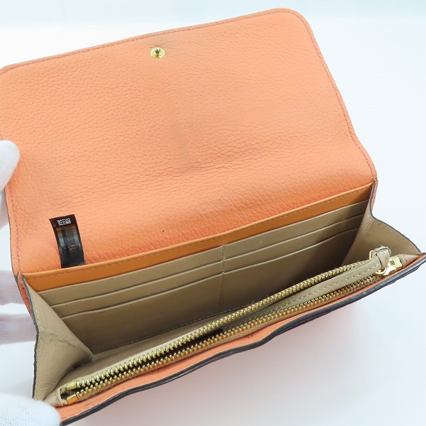 実際に弊社で買取させて頂いたChloe/クロエ 二つ折り長財布 CHC21WP942F5726Xの画像 3枚目