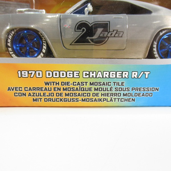 実際に弊社で買取させて頂いた【未開封】Jada Toys/ジャダトイズ  20th ANNIVERSARY 1/24 ワイルドスピード 1970 ダッジ チャージャー R/T ミニカーの画像 6枚目