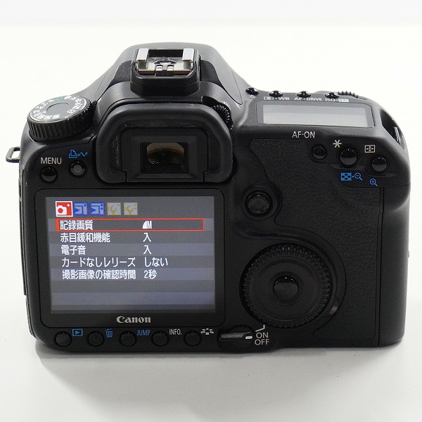 実際に弊社で買取させて頂いたCanon/キャノン DS126171 EOS 40D デジタル一眼レフカメラ ボディ 簡易動作確認済みの画像 4枚目