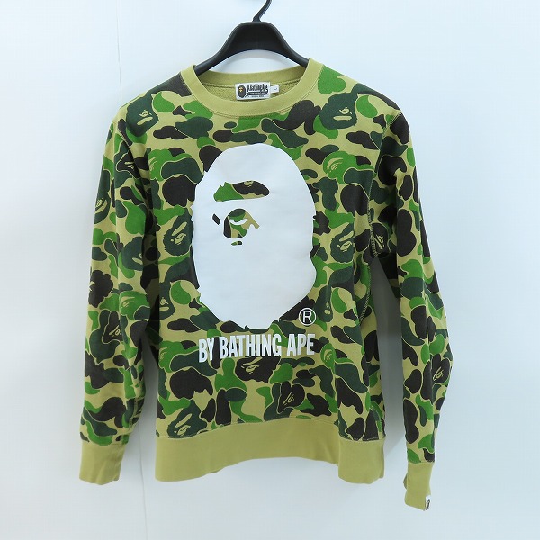 実際に弊社で買取させて頂いたA BATHING APE/アベイジングエイプ スウェット/トレーナー カモフラ 001SWK801008M/L