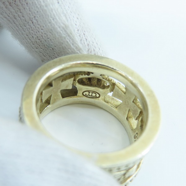 実際に弊社で買取させて頂いたJustin Davis/ジャスティンデイビス MEDIEVAL WEDDING BAND RING/メディバル ウェディング バンド リング 16-17号の画像 6枚目