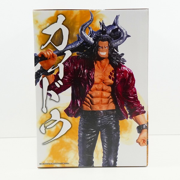 実際に弊社で買取させて頂いた【未開封】バンダイスピリッツ 一番くじ ONE PIECE EX 雷鳴への忠誠 ラストワン賞 在りし日のカイドウ 魂豪示像 フィギュアの画像 2枚目