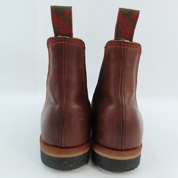実際に弊社で買取させて頂いたRED WING/レッドウィング 2917 BECKMAN CELSEA ベックマン チェルシー サイドゴアブーツ 8の画像 1枚目