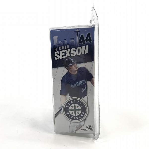 実際に弊社で買取させて頂いた【未開封】McFARLANE TOYS/マクファーレントイズ シアトル・マリナーズ #44 RICHIE SEXSON フィギュアの画像 1枚目