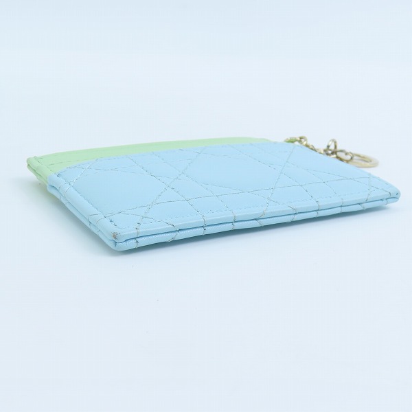 実際に弊社で買取させて頂いたDIOR/ディオール Lady Dior/レディディオール カードホルダーの画像 2枚目