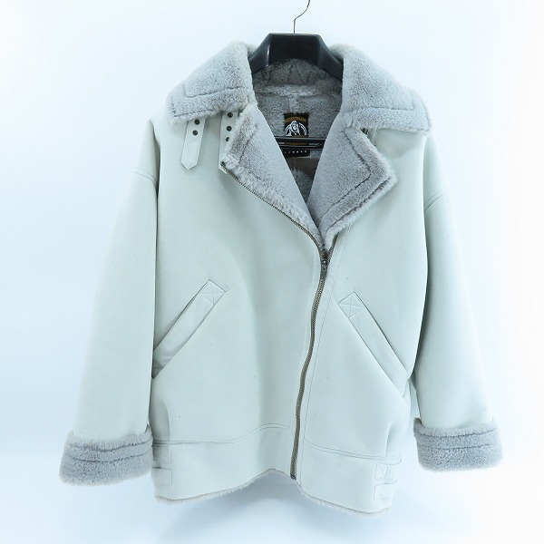 実際に弊社で買取させて頂いたHYSTERIC GLAMOUR/ヒステリックグラマー フェイクファーライダースコート  01173AC06 /F