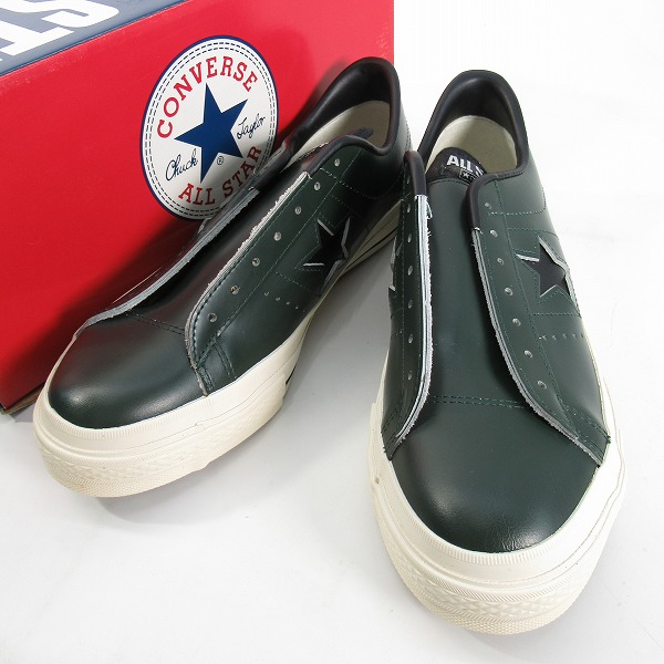 実際に弊社で買取させて頂いたCONVERSE/コンバース MADE IN JAPAN/メイドインジャパン/日本製 ONE STAR/ワンスター モスグリーン/9