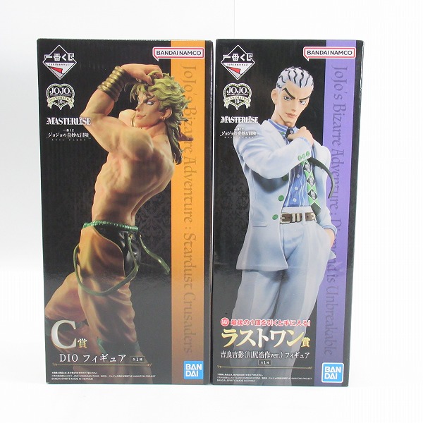 実際に弊社で買取させて頂いた【未開封】一番くじ ジョジョの奇妙な冒険 A賞 ディオ/B賞 カーズ/C賞 DIO/ラストワン賞 吉良吉影 フィギュア 4点セットの画像 5枚目