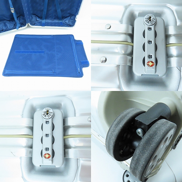 実際に弊社で買取させて頂いたRIMOWA/リモワ TOPAS/トパーズ 4輪 マルチホイール キャリーケース 932.70 の画像 7枚目