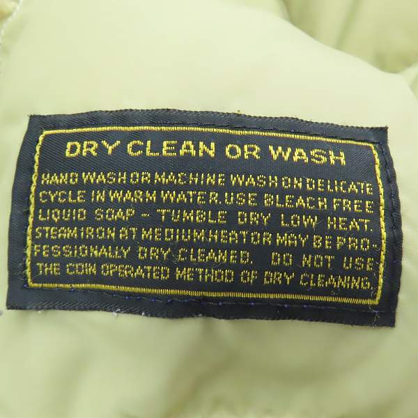 実際に弊社で買取させて頂いたEddie Bauer/エディーバウアー 80S/黒タグ/ヴィンテージ 中綿ベスト 48の画像 3枚目
