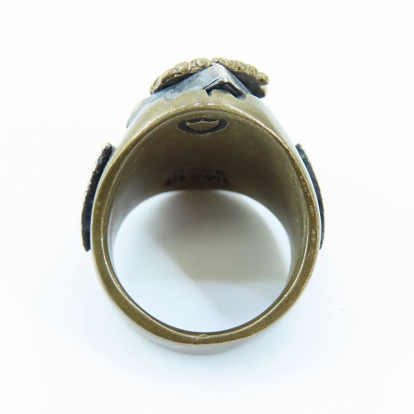 実際に弊社で買取させて頂いたHTC/エイチティーシー インディアンモチーフ リング 17.5号の画像 5枚目