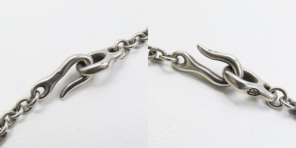 実際に弊社で買取させて頂いたBloody Mary/ブラッディマリー Sea of Trees collection セルフペンダント チェーン付きの画像 7枚目