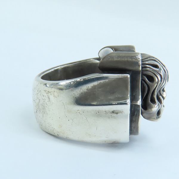 実際に弊社で買取させて頂いた【ギャラ付】Gucho/ガッチョ パイロ on ルシアーズ ホースシュー リング 14号-14.5号の画像 4枚目