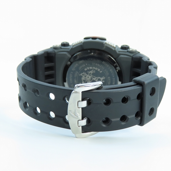 実際に弊社で買取させて頂いたG-SHOCK/Gショック FROGMAN/フロッグマン Master of G/マスターオブG ソーラー電波時計 GWF-1000-1JFの画像 2枚目