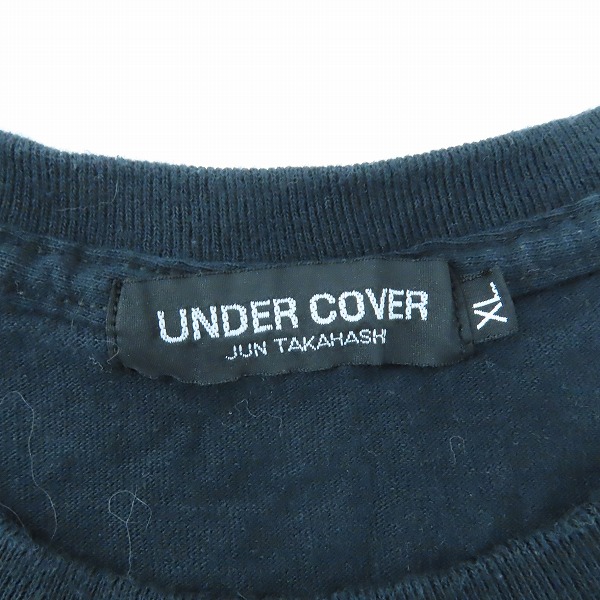 実際に弊社で買取させて頂いたUNDERCOVER/アンダーカバー 半袖Tシャツ XLの画像 2枚目