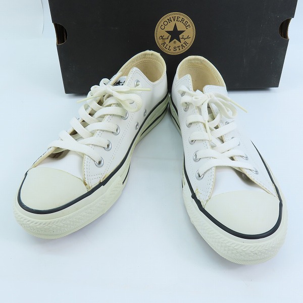 実際に弊社で買取させて頂いた(1)CONVERSE/コンバース LEATHER ALL STAR OX/レザー オールスター ホワイト 11552/26.0