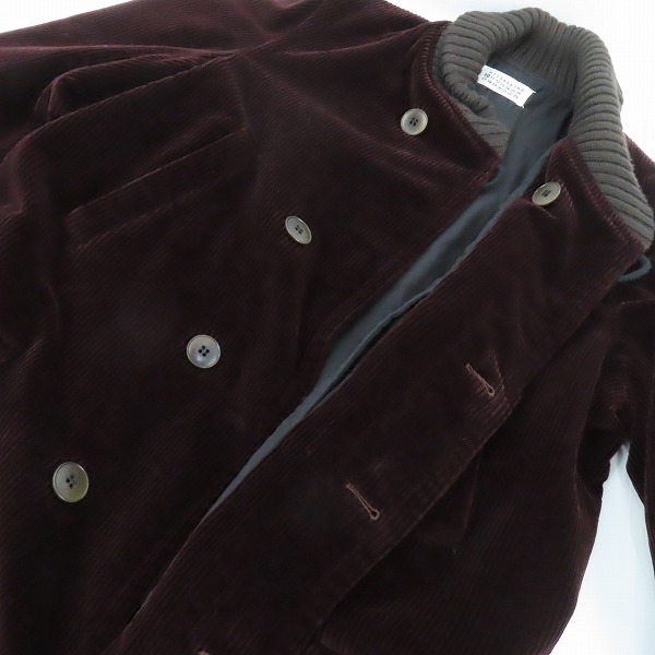 実際に弊社で買取させて頂いたMartin Margiela 10/マルタンマルジェラ 03AW ここのえタグ DONKEY COAT/ドンキーコート 730K09291681/50の画像 6枚目