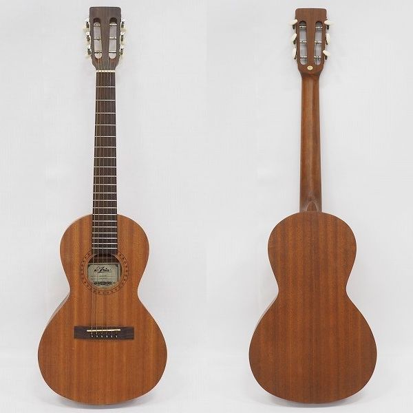 実際に弊社で買取させて頂いた★Aria/アリア ASA-18 N ミニアコースティックギター/アコギ ソフトケース付の画像 1枚目