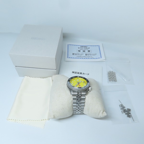 実際に弊社で買取させて頂いた【保証期間内】SEIKO/セイコー 5 SPORTS/5スポーツ AUTOMATIC 腕時計 SSK017JT/4R34-00A0の画像 9枚目