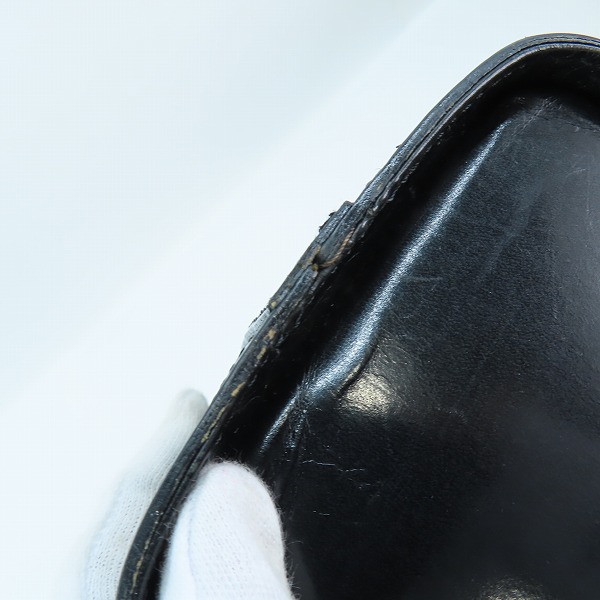 実際に弊社で買取させて頂いたBALLY/バリー レザー ハンドバッグ ブラックの画像 7枚目