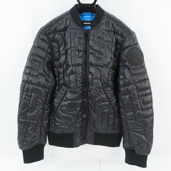実際に弊社で買取させて頂いたDIESEL/ディーゼル ロゴ キルティング 中綿ジャケット/M