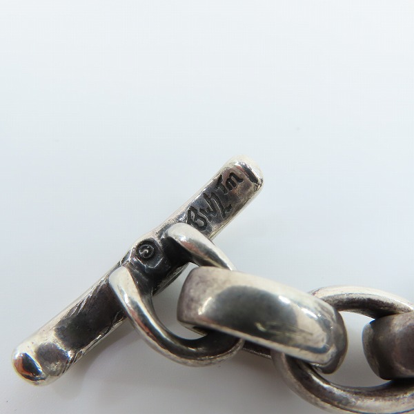 実際に弊社で買取させて頂いたBill Wall Leather/BWL/ビルウォールレザー ボートリンク ブレスレット の画像 7枚目